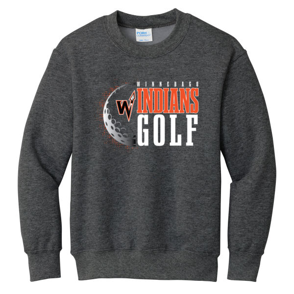 Winnebago Golf 2026 - Youth Core Fleece Crewneck Sweatshirt Thumbnail