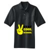 Heavyweight Cotton Pique Polo with Pocket Thumbnail