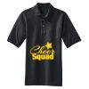 Heavyweight Cotton Pique Polo with Pocket Thumbnail