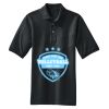 Heavyweight Cotton Pique Polo with Pocket Thumbnail